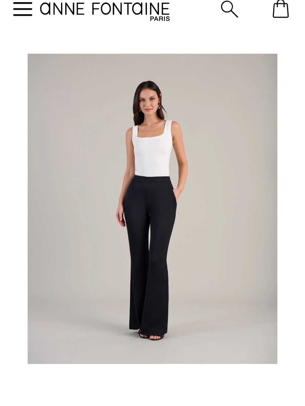 Anne Fontaine White  Tank Top